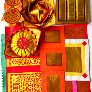 กระดาษเงินทอง ไหว้เทพเจ้า ไหว้เจ้าที่ ชุดใหญ่